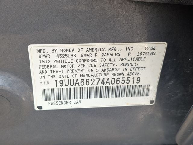 2004 Acura TL Base