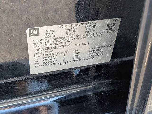 2017 Chevrolet Silverado LT LT1