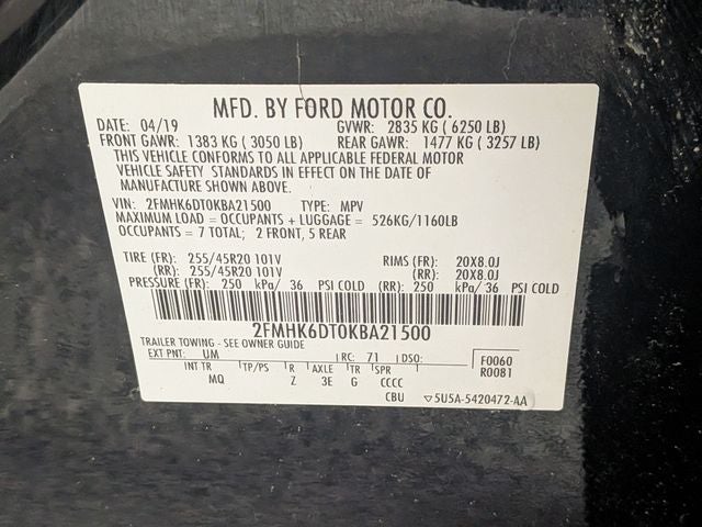 2019 Ford Flex Limited