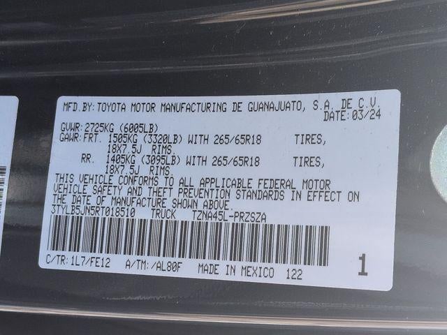 2024 Toyota TACOMA TRD SPORT TRD Sport