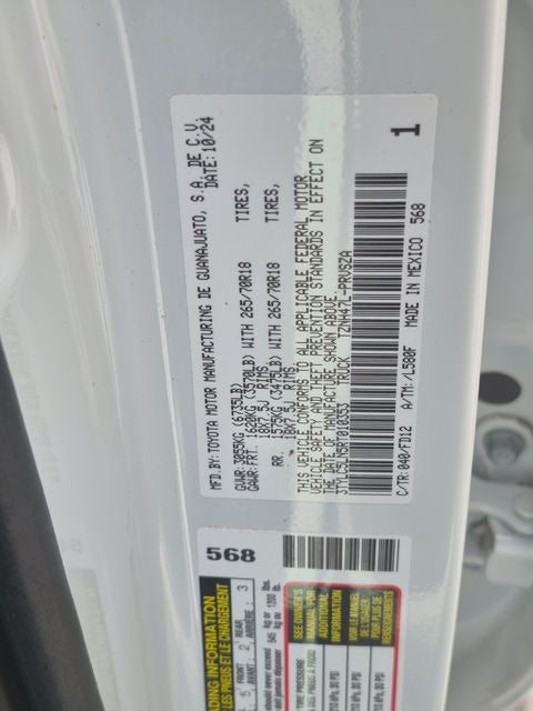 2024 Toyota Tacoma i-FORCE MAX TRD Off Road
