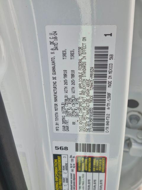 2024 Toyota Tacoma i-FORCE MAX TRD Off Road