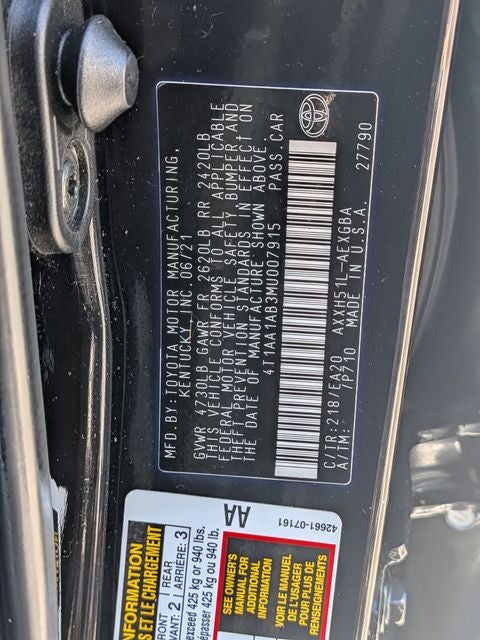 2021 Toyota Avalon Hybrid XLE Plus
