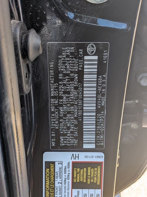2015 Toyota AVALON HYBRID Limited