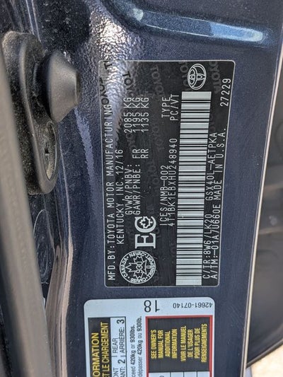 2017 Toyota Avalon Limited