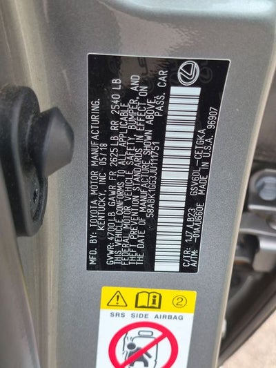 2018 Lexus ES 350
