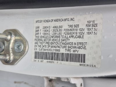 2016 Acura RDX Base