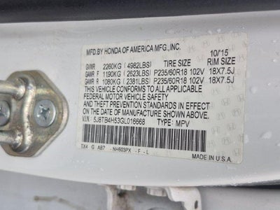 2016 Acura RDX Base