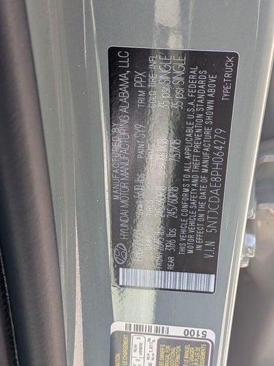 2023 Hyundai Santa Cruz SEL