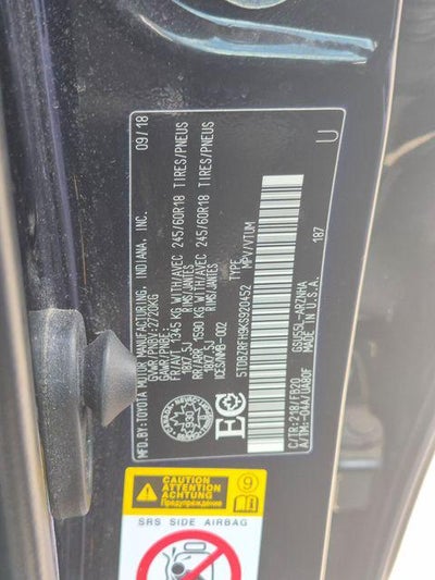 2019 Toyota HIGHLANDER LE V6 AWD LE