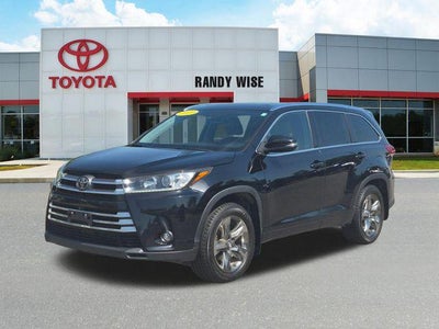 2019 Toyota HIGHLANDER LIMITED V6 AWD Limited