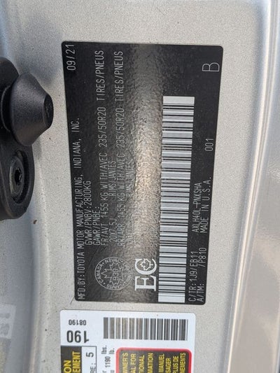 2022 Toyota Sienna XSE 7 Passenger