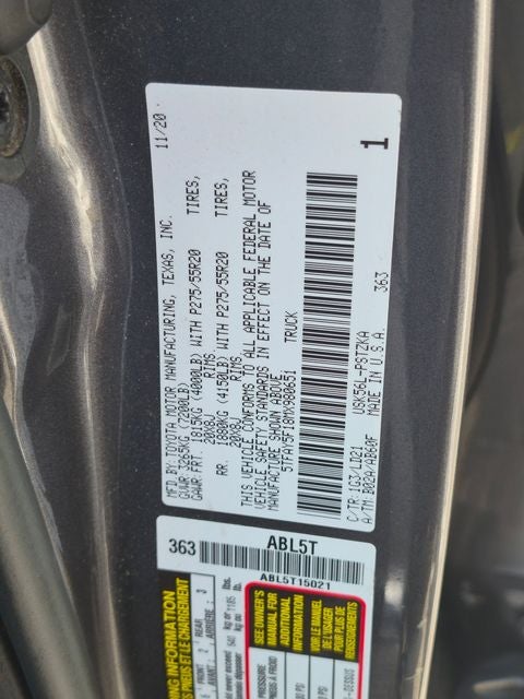 2021 Toyota Tundra 1794