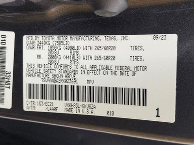 2024 Toyota SEQUOIA 4WD SR5