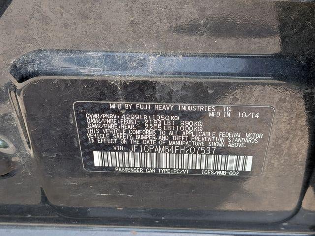 2015 Subaru Impreza 2.0i Limited