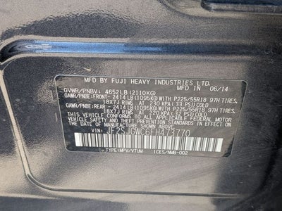 2015 Subaru Forester 2.0XT Touring