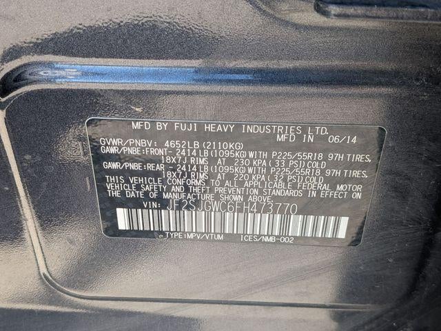 2015 Subaru Forester 2.0XT Touring