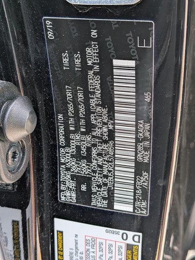 2020 Toyota 4RUNNER SR5