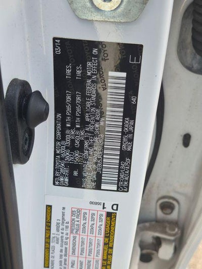2014 Toyota 4RUNNER SR5 Premium