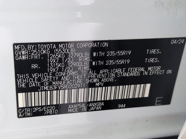 2024 Toyota RAV4 Prime XSE