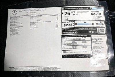 2025 Mercedes-Benz GLC GLC 300 4MATIC®
