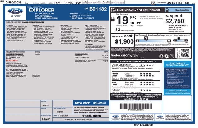 2018 Ford Explorer XLT