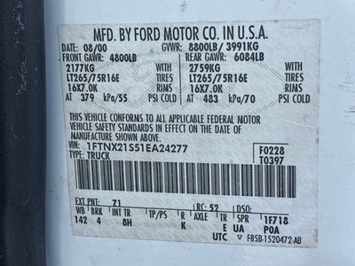 2001 Ford F-250SD Lariat