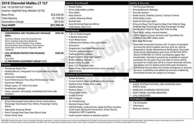 2018 Chevrolet Malibu LT