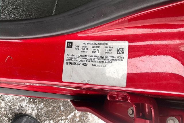 2016 Buick Verano Base