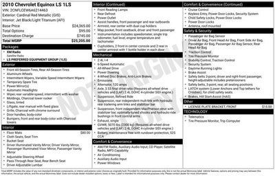 2010 Chevrolet Equinox LS