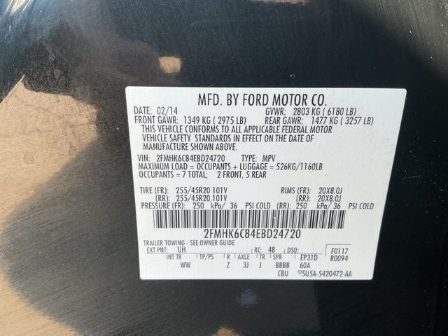 2014 Ford Flex SEL