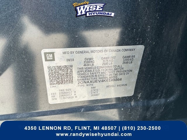 2019 Chevrolet Equinox LT