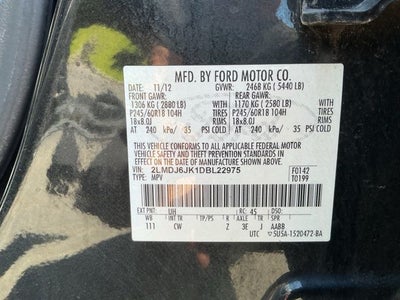2013 Lincoln MKX Base