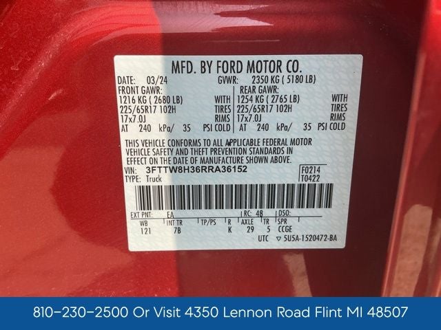 2024 Ford Maverick XLT Hybrid