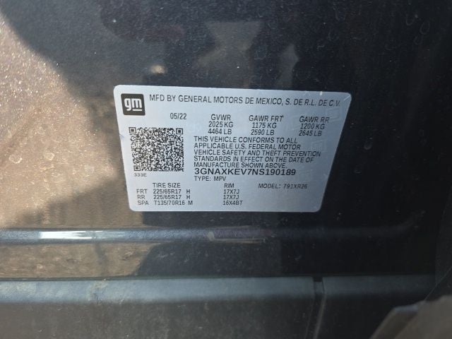 2022 Chevrolet Equinox LT