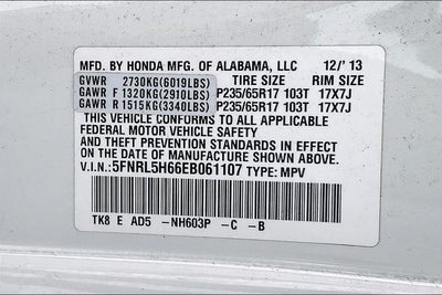 2014 Honda Odyssey EX-L