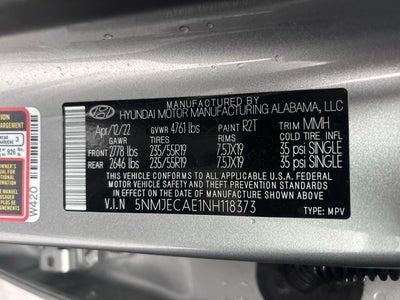 2022 Hyundai Tucson Limited