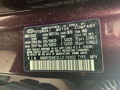 2020 Hyundai Palisade SEL