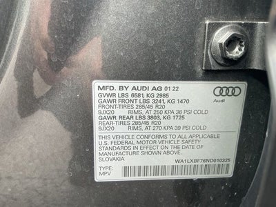 2022 Audi Q7 55 Premium Plus quattro