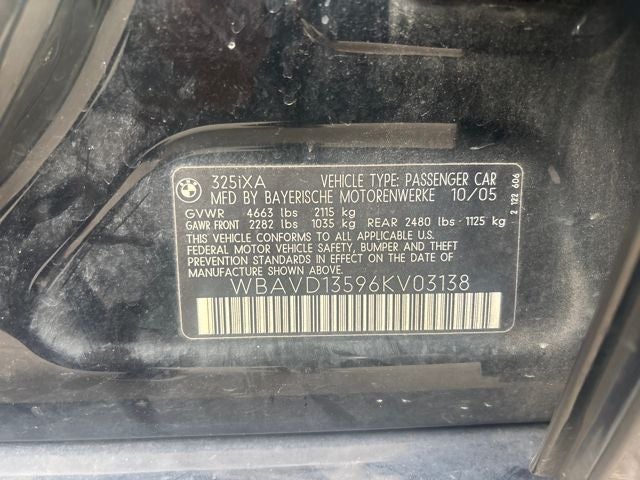 2006 BMW 3 Series 325xi