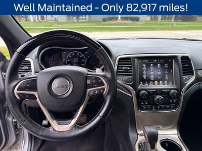 2017 Jeep Grand Cherokee Overland Certified