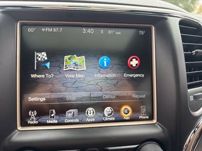 2017 Jeep Grand Cherokee Overland Certified