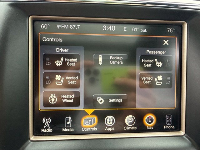 2017 Jeep Grand Cherokee Overland Certified