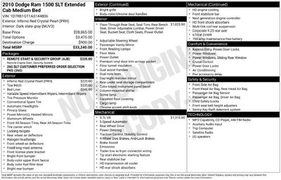 2010 RAM 1500 SLT