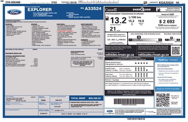 2019 Ford Explorer Sport