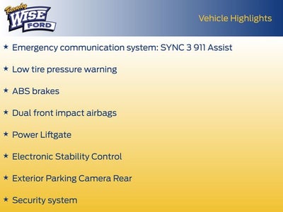 2019 Ford Escape SEL