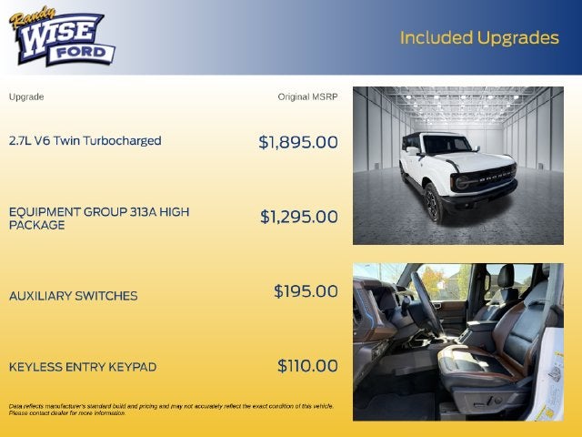 2023 Ford Bronco Outer Banks