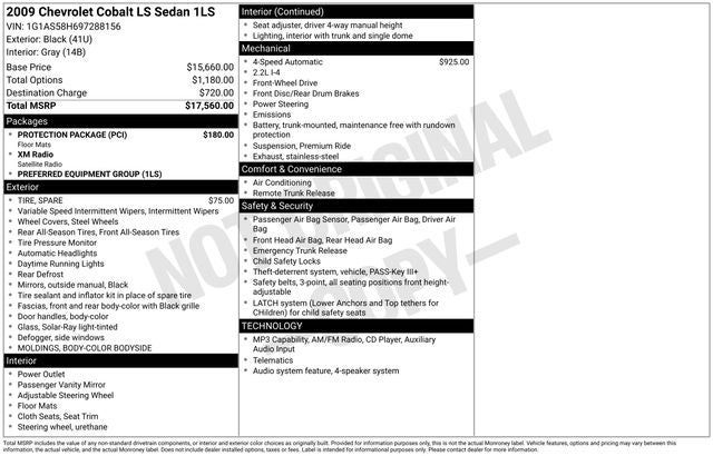 2009 Chevrolet Cobalt LS