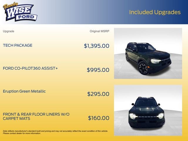 2024 Ford Bronco Sport Outer Banks